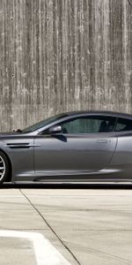 Auto,Aston Martin,Cars,Grey,Side View,Dbs,2009