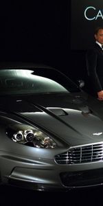 Auto,Aston Martin,Front View,Grey,Style,Dbs,2006,Cars