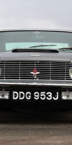 Ретро,V8,Aston Martin Dbs,1969,Тачки (Cars),Астон Мартин (Aston Martin),Вид Спереди,Серый,Машины