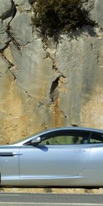 Auto,Aston Martin,Rock,Side View,Style,Silver Metallic,Db9,Cars