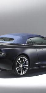 Le Noir,Db,Dbs,2010,Mat,Natte,Voitures,Vue De Côté,Style,Ombre,Aston Martin