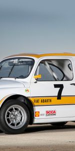 Montagnes,1970,Fiat Abart,Abart Fiat,1000,Abarth Fiat,Voitures,Fiat Abarth,Vue De Côté,Rétro,Sport