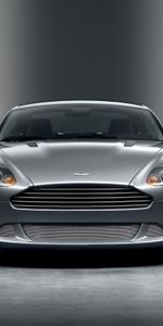 2008,Db9,Тачки (Cars),Астон Мартин (Aston Martin),Серый,Вид Спереди,Спорт,Машины