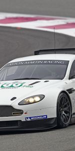 Auto,Cars,2009,V8,Vantage,Racing Car,Front View,Aston Martin