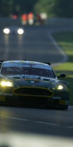 Dbr9,2005,Гонка,Тачки (Cars),Зеленый,Трасса,Вид Спереди,Астон Мартин (Aston Martin),Спорт,Стиль,Машины