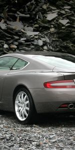 Auto,Cars,Rear View,Style,2004,Db9,Aston Martin,Back View,Grey