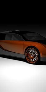 Veyron,Концепт,Тачки (Cars),Вид Сбоку,Тень,Бугатти (Bugatti),Машины