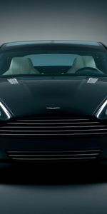 Prototype De Voiture,2006,Rapide,Concept Car,Vue De Face,Voitures,Le Noir,Aston Martin