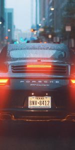 Auto,Evening,Rear View,Back View,Cars,Street