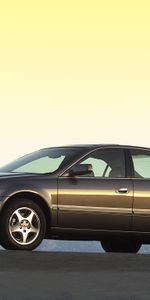 Auto,Mountains,Acura,Asphalt,Side View,Style,Akura,Tl,2002,Cars,Brown