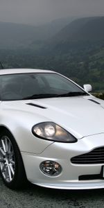 Voitures,Vue De Face,2004,V12,Vaincre,Montagnes,Aston Martin