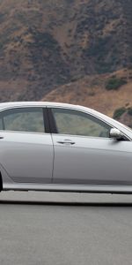 Auto,Nature,Grass,Mountains,Acura,Cars,Side View,Style,Akura,Silver Metallic,2006,Tsx