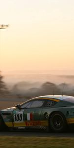 Auto,Nature,Grass,Side View,Speed,Style,2005,Racing Car,Dbr9,Sports,Aston Martin,Cars