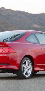 Auto,Nature,Mountains,Acura,Cars,Asphalt,Side View,Style,Rsx,2006