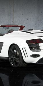 Auto,Rear View,Back View,Mansory,Spyder,R8,Cars