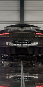 Voitures,Réflexion,Le Noir,Style,2009,Mansory Cyrus,Vue Arrière,Aston Martin,Sport