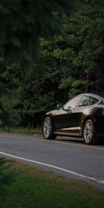 Voitures,Route,Le Noir,Vue De Côté,Tesla