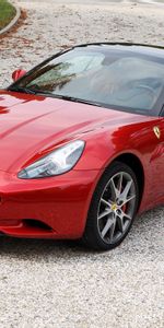 Coches,Perfil,Ferrari California,Vista Lateral,Automóvil,Ferrari