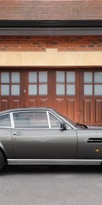 Auto,Side View,V8,1972,Cars,Aston Martin,Grey,Retro