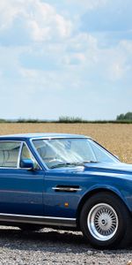 V8,Saloon,1972,Voitures,Sky,Vue De Côté,Aston Martin,Salon