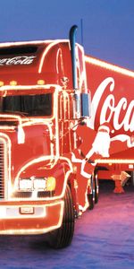 Marcas,Transporte,Automóvil,Invierno,Coca Cola,Camiones