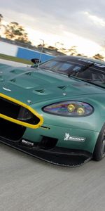 Voitures,Style,2005,Dbr9,Arbres,La Vitesse,Vitesse,Vue De Face,Aston Martin,Sport