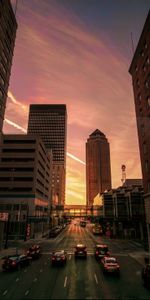 Auto,Twilight,Building,Road,Dusk,Cities,City