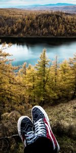 Nature,Lac,Baskets,Automne