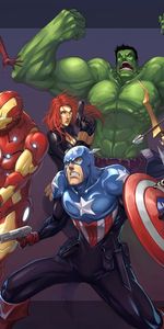 Avengers,Cartoon,Pictures