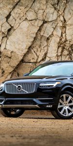 Вольво (Volvo),Awd,Xc90,Вид Сбоку,Черный,Тачки (Cars)