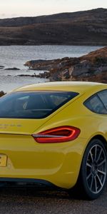 Back View,Rear View,Cayman S,Cars,Porsche