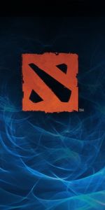 Дота 2 (Dota 2),Логотипы,Фон,Игры