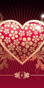 Background,Hearts