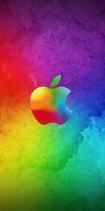 Arco Iris,Fondo,Manzana,Marcas,Logos