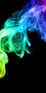 Background,Rainbow,Smoke