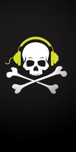 Background,Skeletons,Headphones,Music