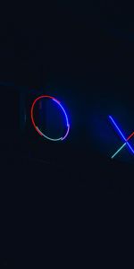 Backlight,Illumination,Cross,Dark,Circle,Neon