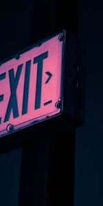 Exit,Выход,Указатель,Надпись,Подсветка,Слова