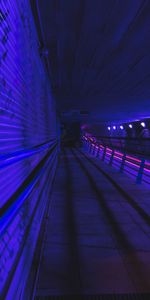 Oscuro,Iluminación,Bajo Tierra,Subterráneo,Metro,Túnel,Iluminar Desde El Fondo