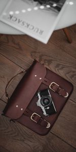 Bag,Floor,Leather,Accessory,Old,Camera,Lens,Technologies,Technology