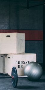 Balle,Des Boites,Boîtes,Gantel,Inscription,Ballon,Une Inscription,Gymnase,Haltère,Sport,Gym