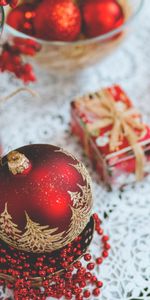 Ball,Present,Candle,Holidays,Gift,Christmas Decorations