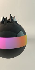 Ball,Style,Explosion,Band,Stripe,3D