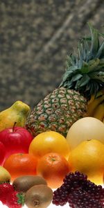 Bananas,Fruits,Food,Background,Pineapples