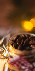 Bank,Macro,Jar,Food,Coffee Beans,Coffee