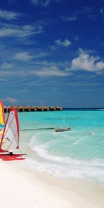 Beach,Yachts,Nature,Tropics,Maldives