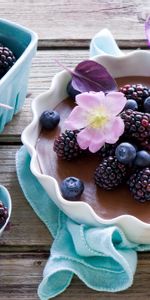 Berries,Food,Tablewares,Bilberries,Blackberry