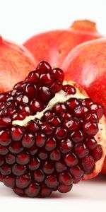 Berries,Ripe,Juicy,Food,Garnet,Fruit,Pomegranate