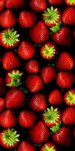 Berry,Lots Of,Multitude,Strawberry,Texture,Textures