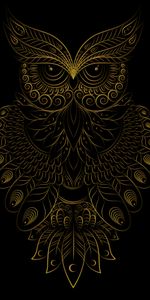 Bird,Art,Owl,Pattern